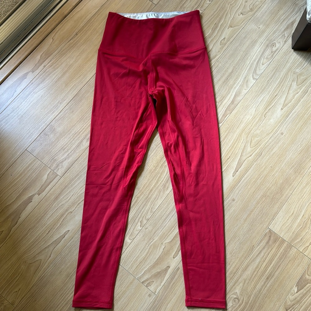 Emma Lou Red Leggings